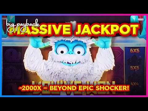 ~2000X, WHOA!!!! MASSIVE JACKPOT on Spooky Link Yeti!