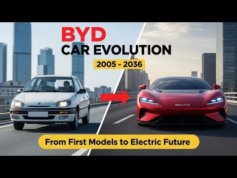 BYD Car Evolution (2005–2026) | From Gasoline to Electric Dominance