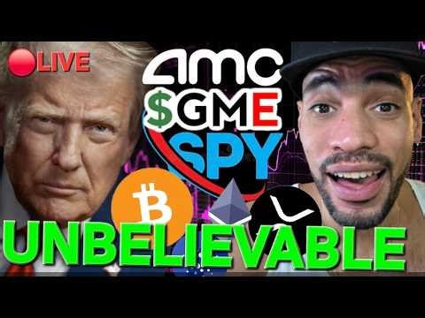 🔴LIVE Stocks & Crypto: More Trump PUMPAGE + SMALL ACCOUNT CHALLENGE 250 Plus TODAY!?! "4/15"