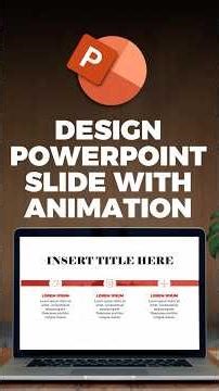 Design & Animate a Professional PowerPoint Slide Step by Step Tutorial