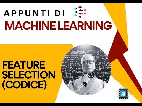 Machine Learning Feature Selection (codice) | Appunti di Machine Learning