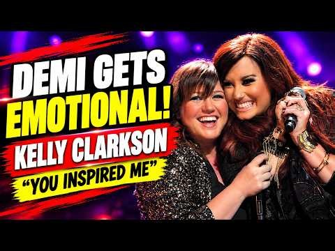 Demi Lovato Gets Emotional About Kelly Clarkson! “I Am Who I Am as a Singer Because of You”