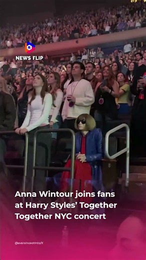 Anna Wintour joins fans at Harry Styles’ Together Together NYC concert