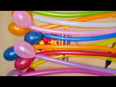 Satisfying Balloon Art ASMR | Colorful Modelling Balloon Knots
