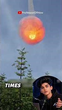 The World's Most Mysterious Explosion! 😱 80 Million Trees Burned Down—Without a Collision! #Shorts