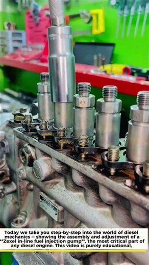 Zexel Diesel Fuel Pump Assembly & Repair | Precision Work Inside Engine Heart