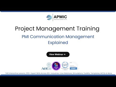 Project Communication Management: PMI Exam Overview | Advanced Project Management Certification