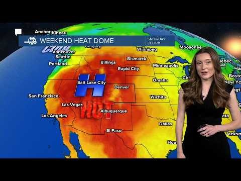Heat dome sends Colorado temperatures soaring into the triple digits