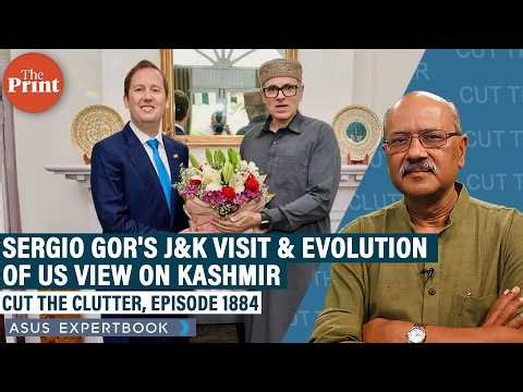 Significance of Sergio Gor's 'J&K' remark,how US view on Kashmir has evolved & where Pakistan stands