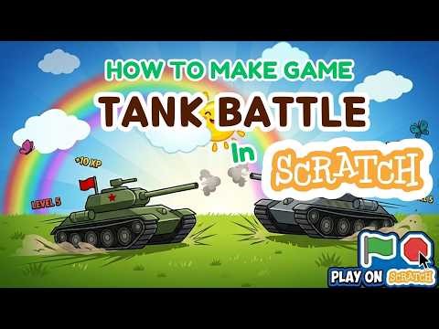 How to Make Tank Battle Game in Scratch (Easy Tutorial!)