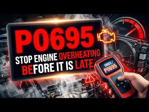 What Is P0695 Code - Cooling Fan Relay Circuit Low Voltage Repair