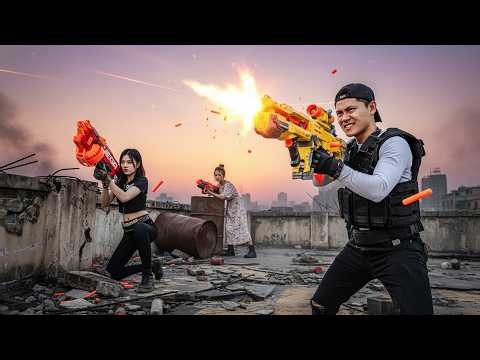 Nerf Gun War : Hero SWAT Infiltrates Obsidian Order Base During Nerf Guns Crime Takedown
