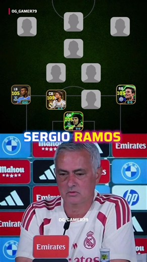 Jose Mourinho picked his ultimate dream xi 😱🔥 #efootball #efootball2024 #efootball2023