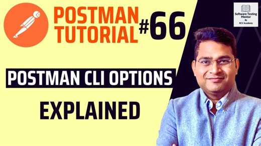 Postman Tutorial #66 - Postman CLI Options Explained | RCV Academy Software Testing Mentor