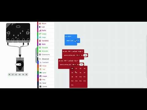 connecting circuits with blocks(micro:bit)