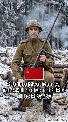 Russia’s Most Feared Tank Killers: From PTRD-41 to RPG-29