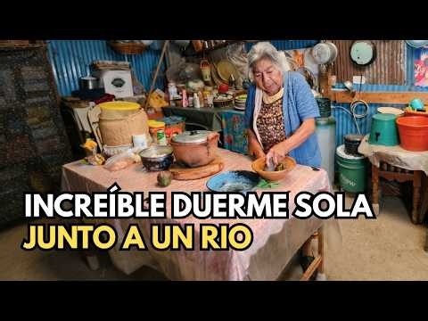"85 años sola en la sierra"