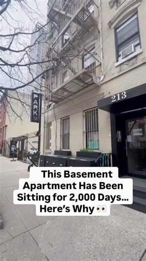 Touring a NYC Basement Apartment With a Major Red Flag… 2,000 Days on the Market 😳🚩
