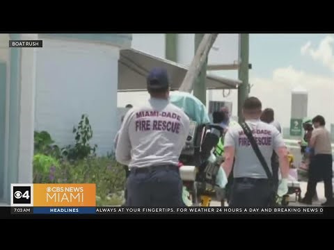 Several people hurt after boat explosion near Haulover Sandbar