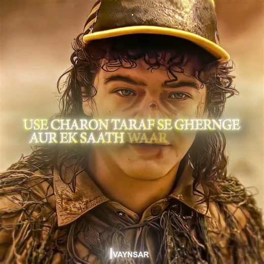 [4K] "Voh Do Duniya Ko Milana Chata Hai" | "Stranger Things:S5" Edit | "Fade Into Darkness (Slowed)"