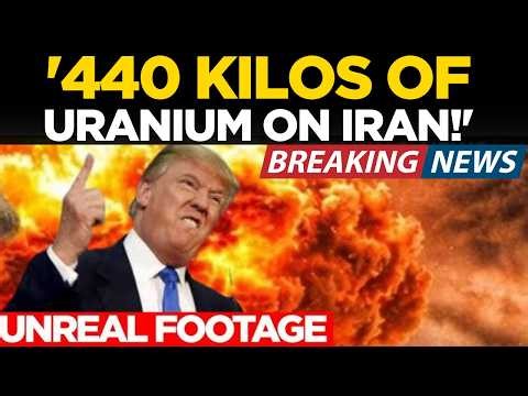 Iran Nuclear War LIVE: Trump To Drops 400 Kilos of Uranium On Iran | US Iran War Live | Iran-US War