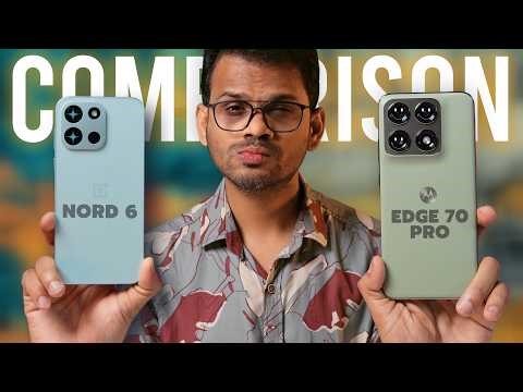 Motorola Edge 70 Pro vs OnePlus Nord 6 Comparison✨ Best 5g Phone Under 40000