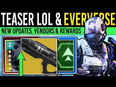 Destiny 2: REFRESH *TEASER* & EVERVERSE LOOT! Rare Loot, D2 Reset, New Boost, Vendors (19th May)