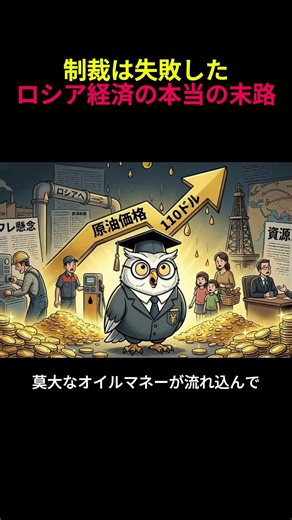 原油で潤うロシアが自滅する本当の理由
