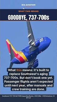Southwest’s 737 MAX 7 Is Almost Here #shorts
