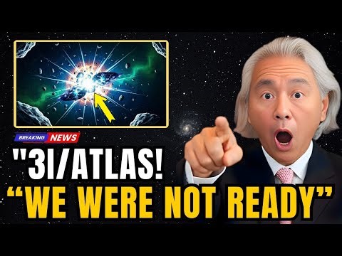 3I/ATLAS Just Snapped a Magnetic Field Line Near Earth | Michio Kaku.