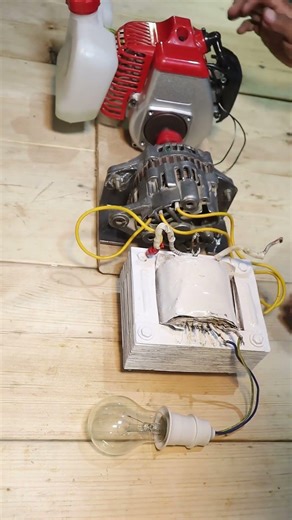 DIY 220V Generator from Car Alternator