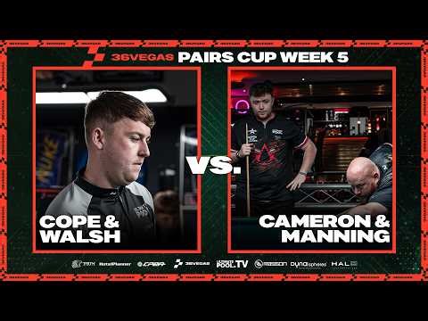 WHAT A STATEMENT | Cope/Walsh v Cameron/Manning | 36Vegas Pairs Cup - G5 - Match 2
