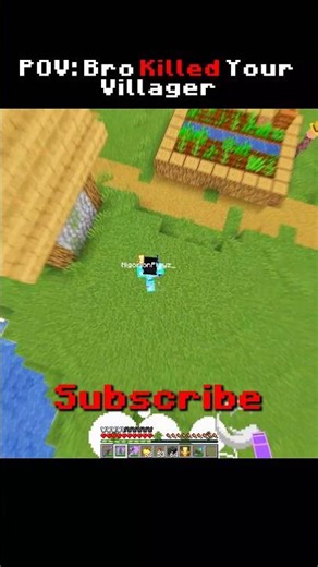 He Killed Your Best Villager🥀🔥| #shorts #jiffy #minecraft #trending #mcpe #bedrock #pvp