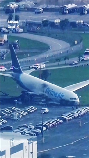 Amazon Prime Air 767 Overruns Runway and Crashes; Five Are Dead