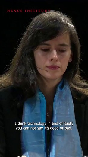 Can you say technology is inherently good or bad?Khalifa AlQama and Carissa Veliz discuss the neutrality of technology and artificial intelligence 🎥: nexusinstituut