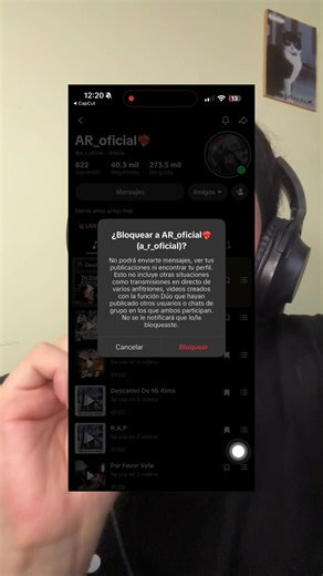¿Qué significa “DESDE ARRIBA de AR” y cómo aparece en AR?