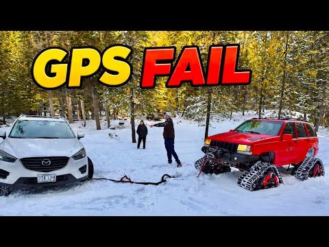 GPS Fail Leads To Being Stranded In The Woods