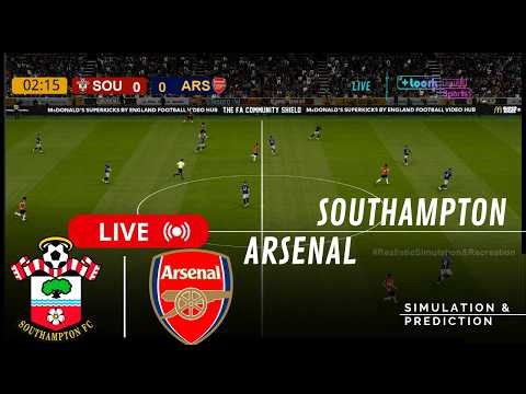 ⚽ SOUTHAMPTON 2 vs 1 ARSENAL | Match Highlights | FA Cup 25-26 (Simulation)