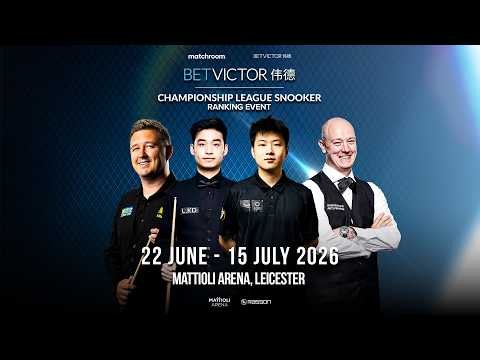 WATCH LIVE | 2026 BetVictor Championship League Snooker | Table One