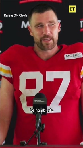 Travis Kelce Says Wedding Was 'Best Night' of His Life #traviskelce #taylorswift #kansascitychiefs