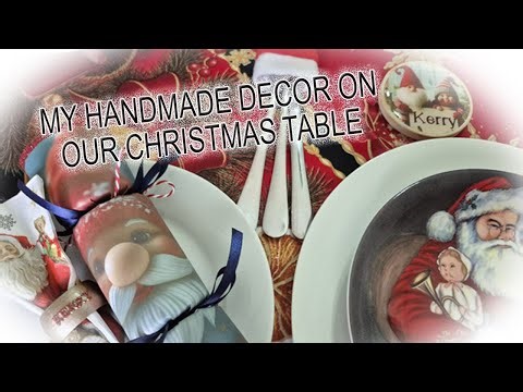 My Handmade Christmas Lunch Table 🎄 DIY Decor & Festive Details