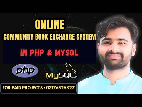 Online Community Book Exchange System using PHP MySQL | CS619 Final Year Project Virtual University