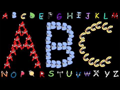 Alphabet Shape ABC Song | Colorful Uppercase Characters | Learn A–Z for Kids