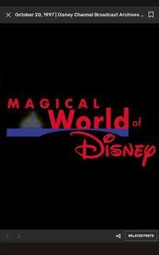Disney Channel Schedule Archive: October 20, 1997 - October 22, 1997 (Classic)
