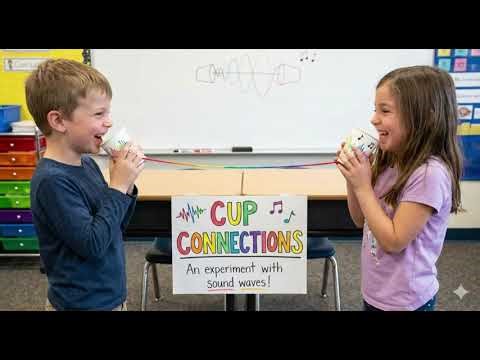 Connection | Can Sound Travel Through a String? | Paper Cup Telephone Experiment by Mirajen