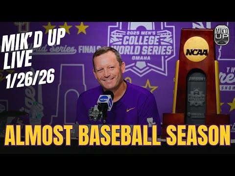 LSU Baseball Head Coach Jay Johnson LIVE! | The Hunter vs The Hunted For The 2026 Tigers & More!