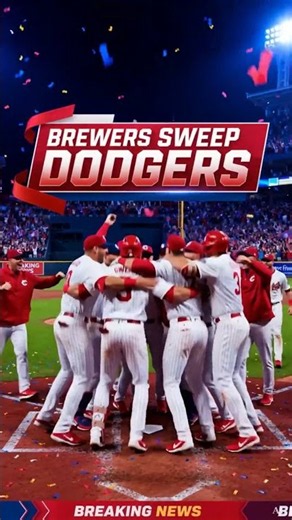 Brewers SWEEP Dodgers 6-4! First World Series Trip Since 1982! 🔥