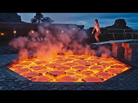 Which Molten Lava Jump is Most Satisfying? 🌋 | AI ASMR & Sensory Relaxation