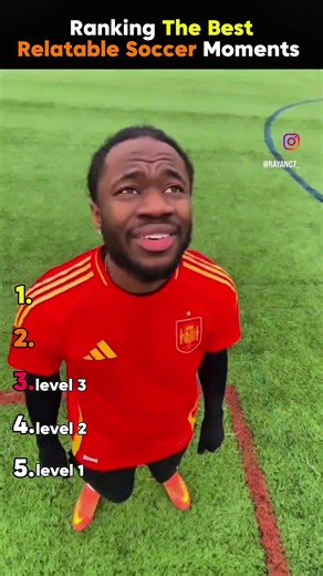 Ranking The Best Relatable Soccer Moments 👌