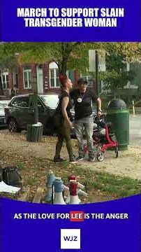 Friends, family and allies march in Baltimore to honor slain transgender woman